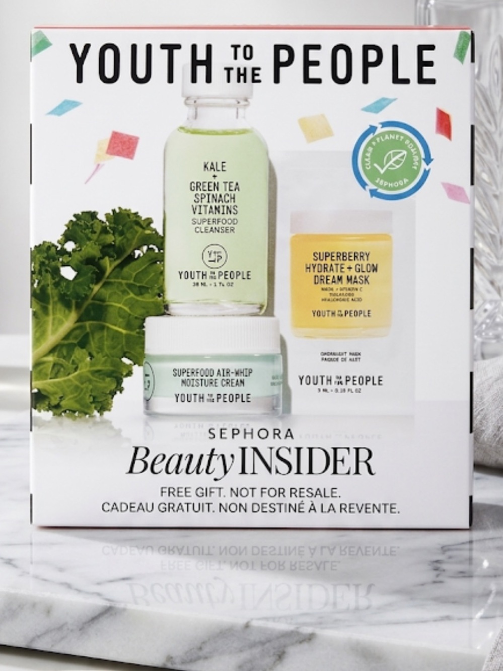 NEW Youth to the People Sephora Beauty Insider Set